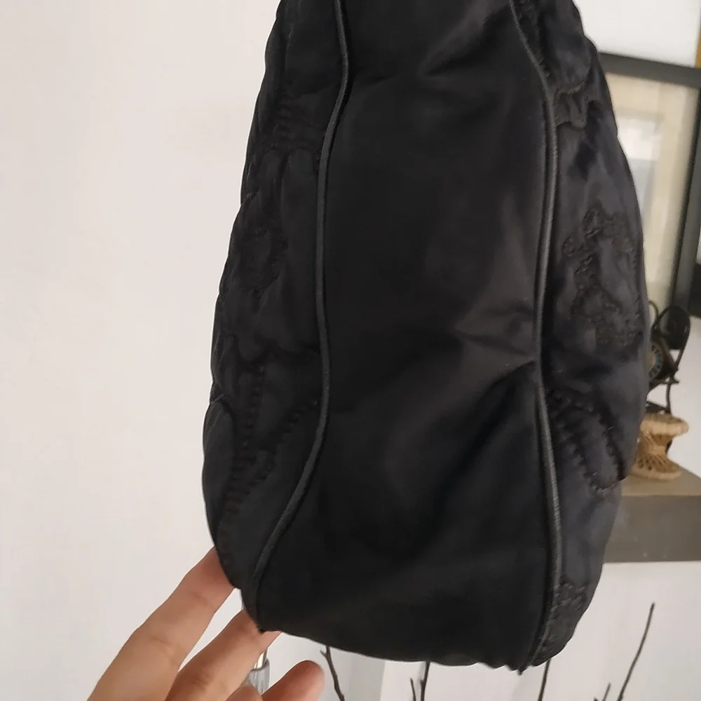 Kate Spade Quilted Nylon leather cherry Floral Tote Bag - Picture 9 of 14